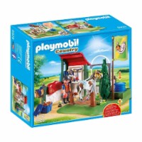 Playmobil Horse Grooming Station Age 5+ 12 Counts Multicolor