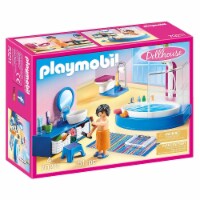 Playmobil Bathroom with Tub Furniture Playset Colourful