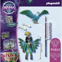 Playmobil Adventures Of Ayuma Knight Fairy With Soul Animal Building Set