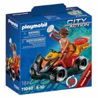 Playmobil City Action Beach Patrol Quad Building Set 71040