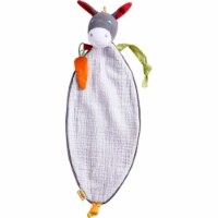 HABA Cuddly Donkey Snuggly Lovey Baby Blankie