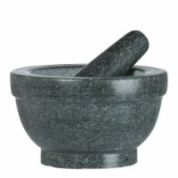 Kitcheniva Granite Mortar And Pestle With White Marble Finish, 1 pc - Fry's  Food Stores