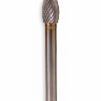 Widia Metal Removal Carbide Bur,Egg,1/2 ,Single Cut,SE-5  M40542