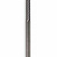 Widia Metal Removal Carbide Bur,Cylindrical Ball Nose,1/2   M40534