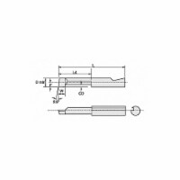 Widia A/B Grooving Insert,AGD09503, CG5  AGD09503