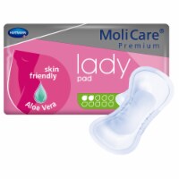 MoliCare Incontinent Pad 4-1/2 X 10-1/2 Inch Lady 2 Drop, 14 Ct