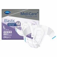 MoliCare Premium Elastic 8D Adult Incontinence Brief L Heavy Absorbency 165473, 72 Ct