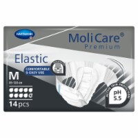 MoliCare Premium Elastic 10D Adult Incontinence Brief M Heavy Absorbency 165672, 56 Ct
