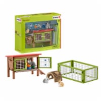 Schleich Rabbit Hutch Action Figures Perspective: Main