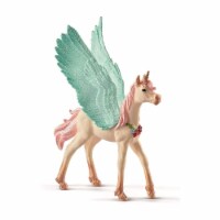 Schleich Decorated Unicorn Pegasus Foal Bayala Fantasy Figure