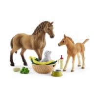 Schleich Sarah's Baby Animal Care Playset