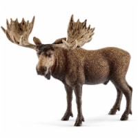 Schleich Moose Bull Animal Figure 14781 Perspective: Main