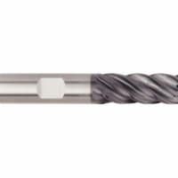 Widia Hanita Cor Rad End Mill,1/2 ,Carb,0.0600  rad  5V1C13015CT