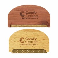 Comfy Clothiers Beech & Cedar Wood Cashmere Comb & Sweater Shaver Combo Pack