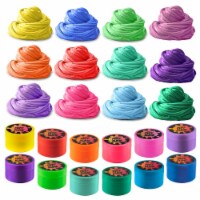 Elmer's Gue Premade, Retro Flash Slime Kit, 24 Oz, Assorted Colors 2122911,  1 - Kroger