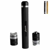 Pardo Cigar 3in1 Tool Kit Black - Air Tight, Smell-Proof Case, Draw Enhancer & Stand