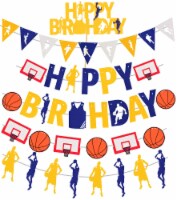 MEANT2TOBE - Meant2Be  Happy Birthday Basketball Banners  Style 2