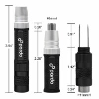 Pardo Cigar Punch Gun Metal - 3-in-1 Multitool Cigar Accessories & Gifts for Men