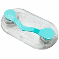 Readerest Turquoise Magnetic Eyeglass Holder, Name Tag, Magnet Badge Holder