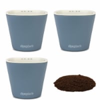 Window Garden Slate Matte Aquaphoric Mini Planter Pots (3 Pack)