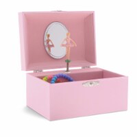 Personalize Pink Girl's Musical Jewelry Box -  You are My Sunshine  Tune