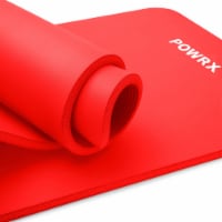 POWRX Yoga Mat Thick Red 75 x39 x0.6