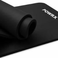 POWRX Yoga Mat Thick 75 x31 x0.6  Non-Slip Workout Mat for Women Men Home  Fitness, 75x31x0.6 - Pay Less Super Markets