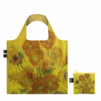 LOQI Museum Vincent Van Gogh's Sunflowers Reusable Shopping Bag