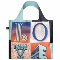 LOQI Artist Martina Flor Love Reusable Shopping Bag