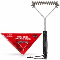 OVERGRILL Stainless Steel Grill Brush: Grill Cleaner for Outdoor BBQs