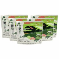 Roasted Green Tea Hojicha Powder Latte Mix with Brown Sugar, Served Hot or Cold, 10 x 0.35oz