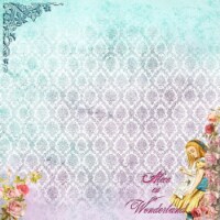 Memory Place Double-Sided Paper Pack 6 X6 10/Pkg-Alice's Tea Party