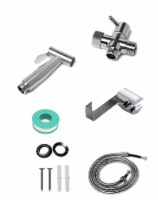 ATAYAL Toilet Hand-held Bidet Sprayer Hose kit, personal hygiene, Stainless, Easy to Install