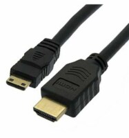 Omni Gear 6' Gold Plated HDMI to HDMI Mini High Speed HDMI Cable with Ethernet