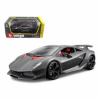 Bburago Lamborghini Sesto Elemento Matt Grey 1-24 Diecast Car Model