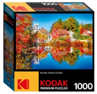 Kodak Autumn in Harrisville NH Jigsaw Puzzle Perspective: Main