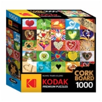 Kodak Premium Puzzles Love is Everywhere Corkboard Jigsaw Puzzle Perspective: Main