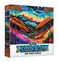RoseArt® Stained Glass Dreamland Jigsaw Puzzle Perspective: Main
