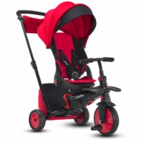 smarTrike STR7 6 in 1 Pushchair, Stroller, and Tricycle for 6-36 Months, Red