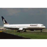 Hogan Wings 1-200 Commercial Models 1-200 Britannia REG No. 767-300ER with No Gear