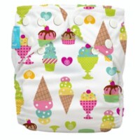 Charlie Banana® All-In-One One Size Gelato Reusable Cloth Diaper With Inserts Perspective: Main