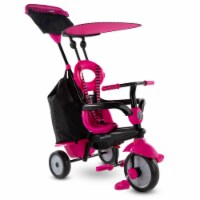 smarTrike Adjustable Vanilla Plus Baby and Toddler Tricycle Push Bike, Pink