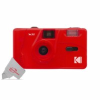 Kodak Vintage Retro M35 35mm Reusable Film Camera with Flash Flame Scarlet Red