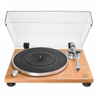 Audio Technica ATLPW40WN Fully Manual Belt-Drive Turntable- Wood