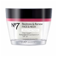 No7 Restore & Renew Face & Neck Multi Action Day Cream SPF 30