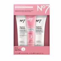 No7 Mini Restore & Renew Face & Neck Multi Action Skincare System Kit Perspective: Main