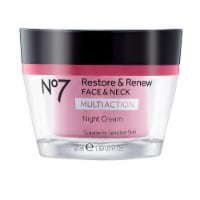 No7 Restore & Renew Face & Neck Multi Action Night Cream Perspective: Main