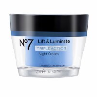 No7 Life & Luminate Triple Action Night Cream Perspective: Main