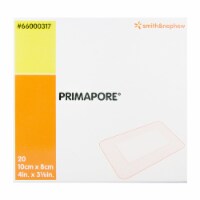 Smith & Nephew Primapore White Polyester Adhesive Dressing Sterile 3-1/8 X 4 Inch 20 per Box