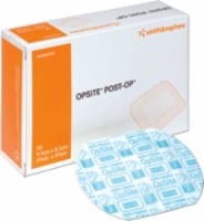 Smith and Nephew Opsite Post-Op Dressing, 4-3/4  x 4 , Waterproof (Box of 10 Each)